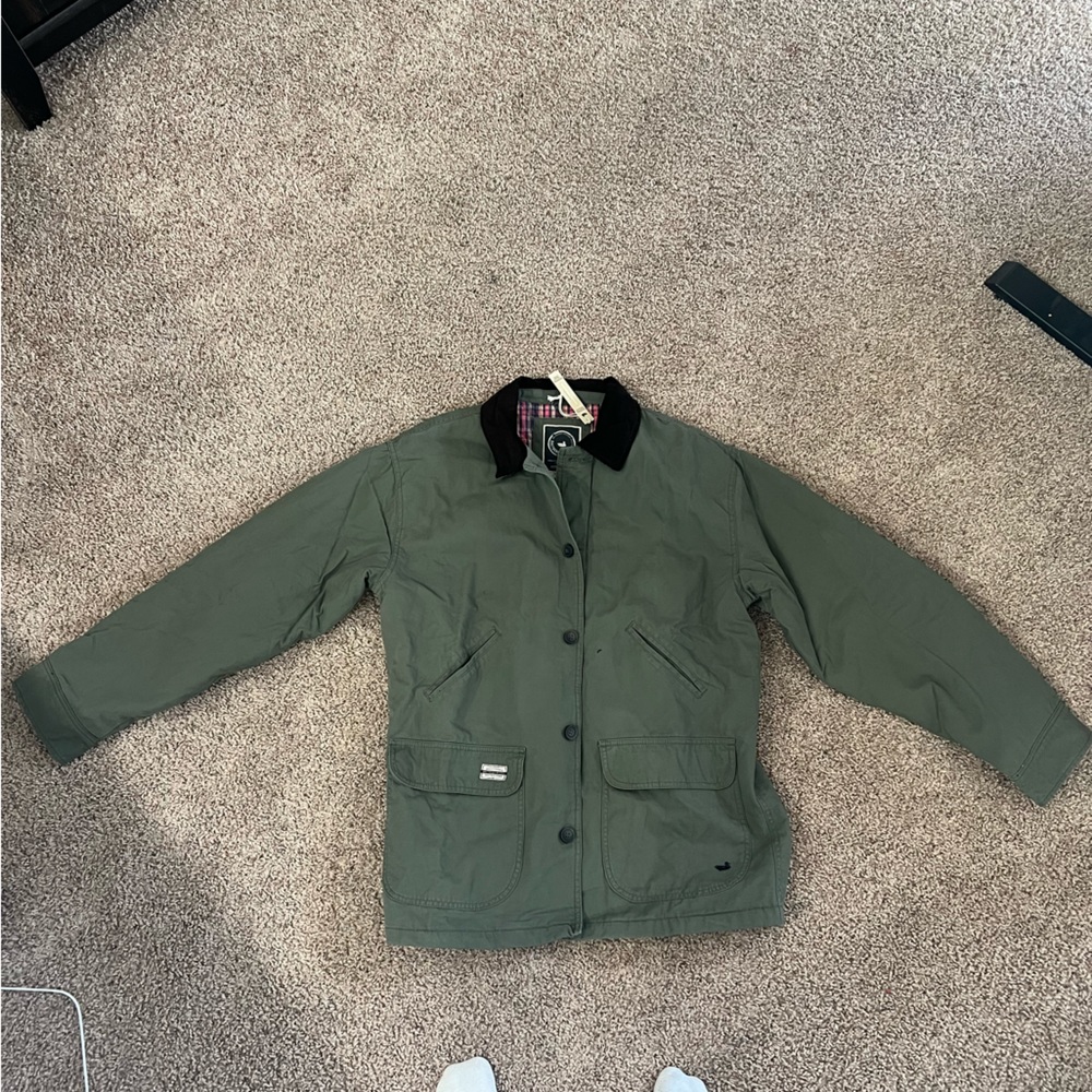 Station Canvas Jacket from Southern Marsh Size Large - Olive/Green
